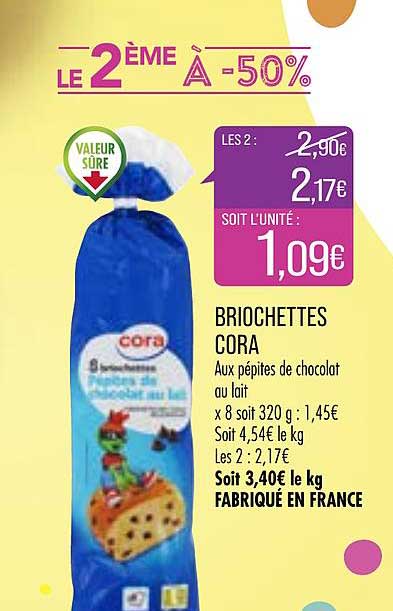 Briochettes Cora