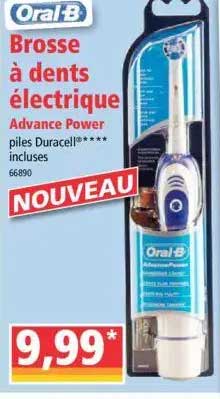 brosse à dents électrique advance power oral-b
