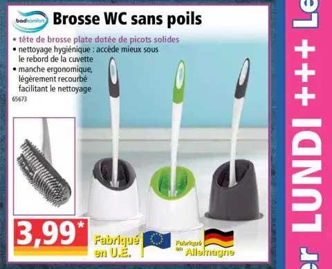brosse wc sans poils