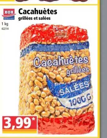 Cacahuètes Grillées Et Salées Xox