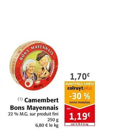 camembert bons mayennais