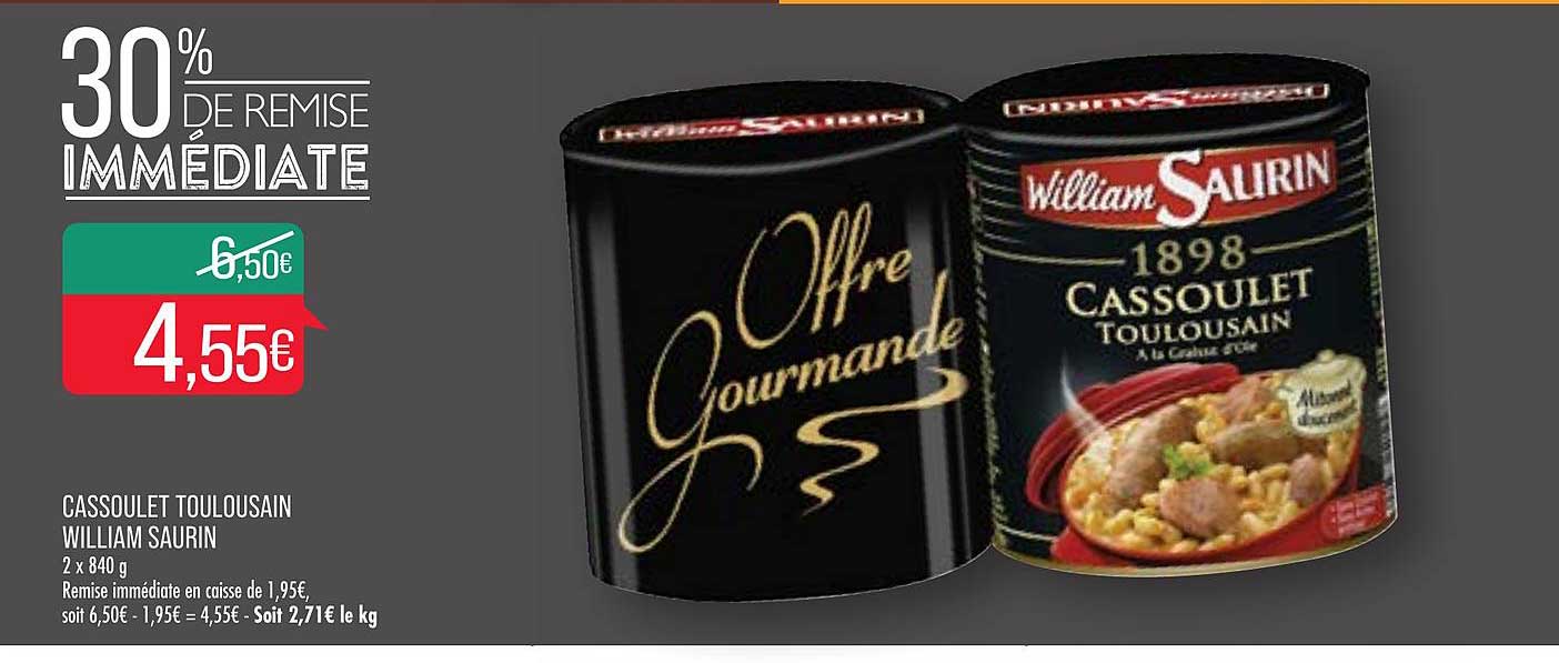 cassoulet toulousain william saurin