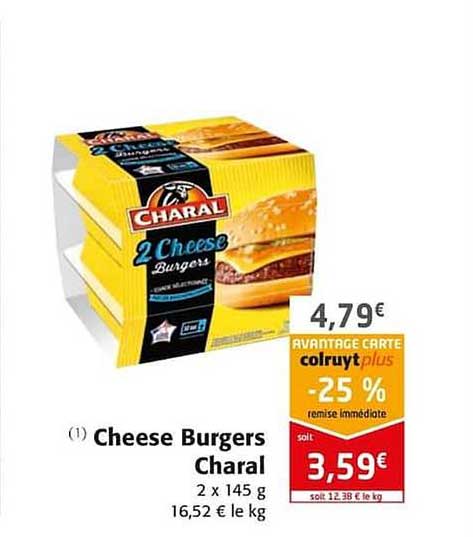 Cheese Burgers Charal
