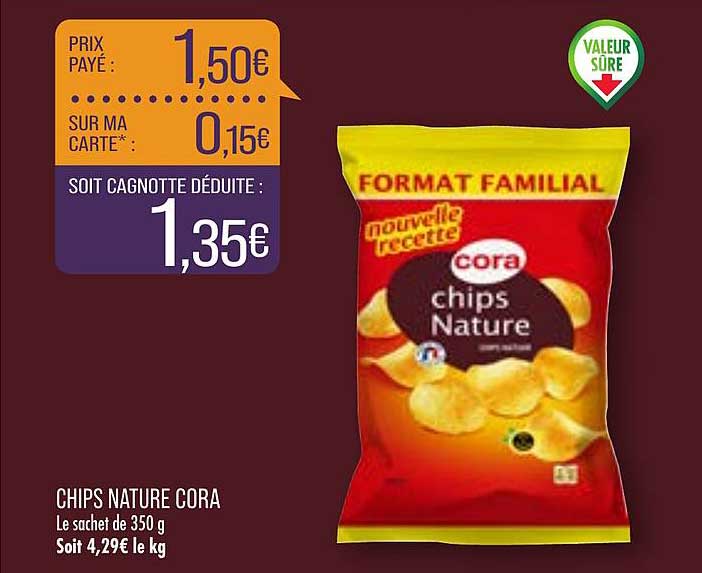 Chips Nature Cora