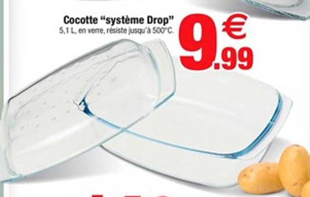 cocotte "système drop"