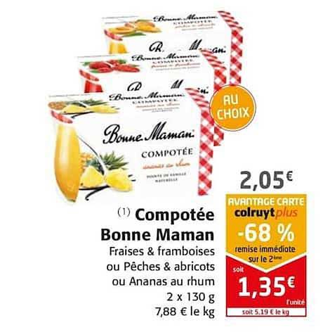 compotée bonne maman