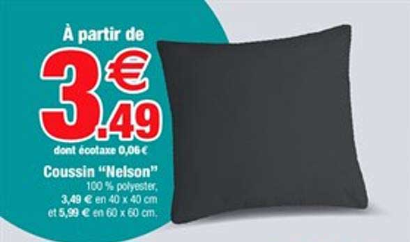coussin "nelson"