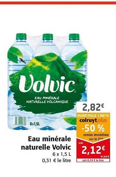 Eau Minérale Naturelle Volvic