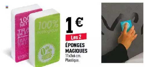 éponges Magiques