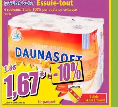 essuie-tout daunasoft
