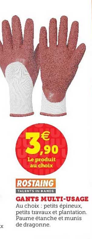 gants multi usage rostaing