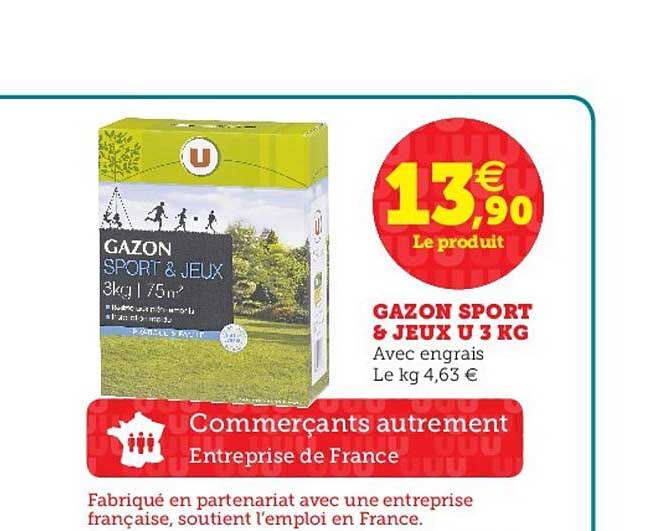 Gazon Sport & Jeu U 3kg