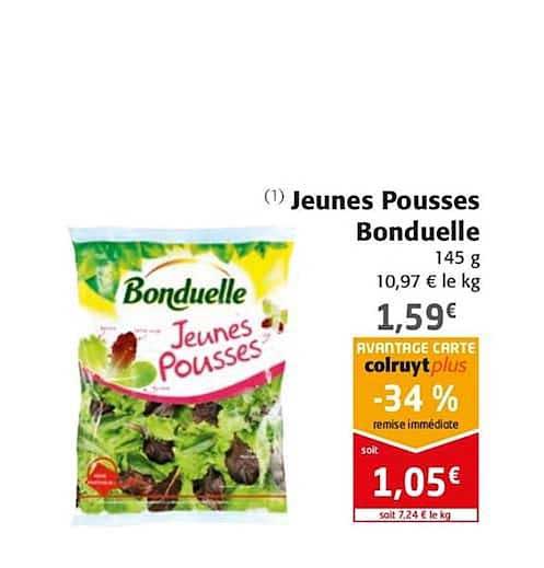 jeunes pousses bonduelle