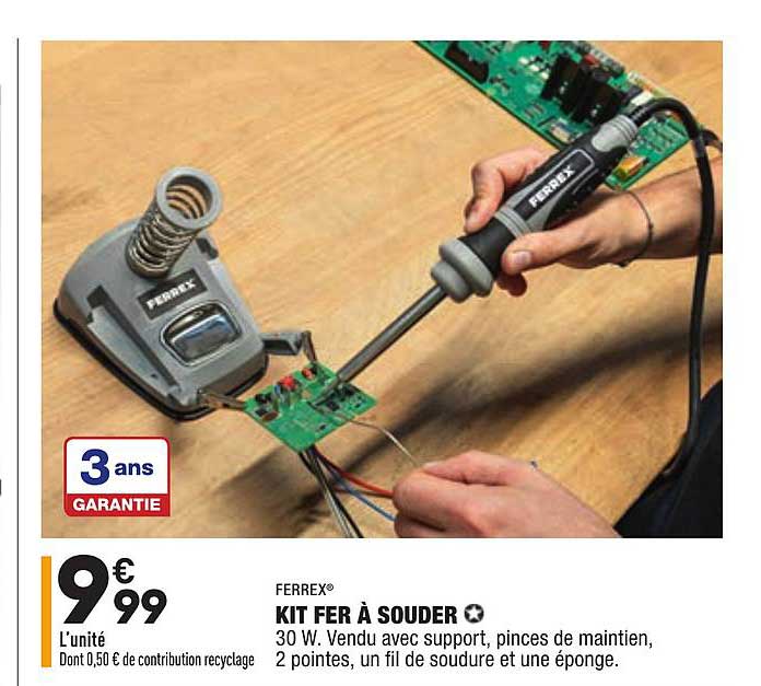 kit fer à souder ferrex