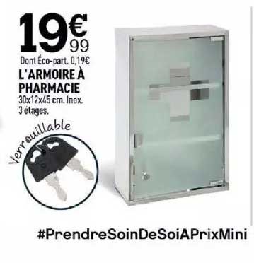 l'armoire à pharmacie