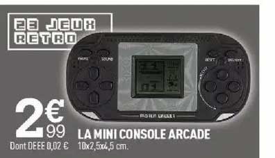 la mini console arcade
