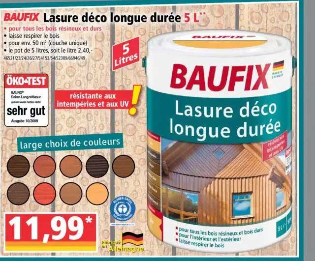 lasure déco longue durée baufix