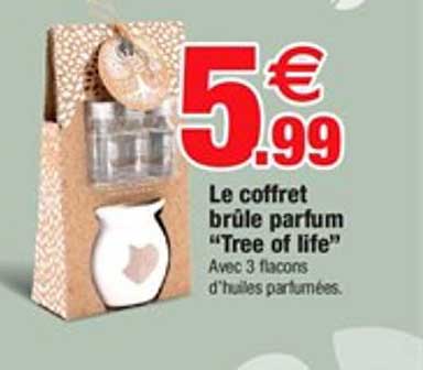 le coffret brûle parfum "tree of life"