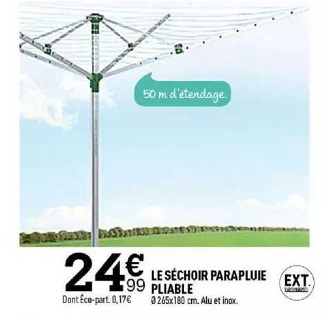 Le Séchoir Parapluie Pliable