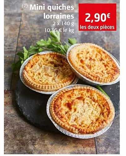 Mini Quiches Lorraines