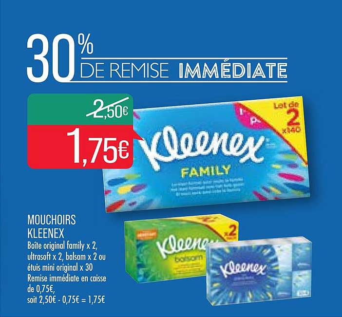 Mouchoirs Kleenex