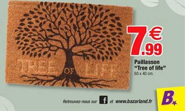 paillasson "tree of life"