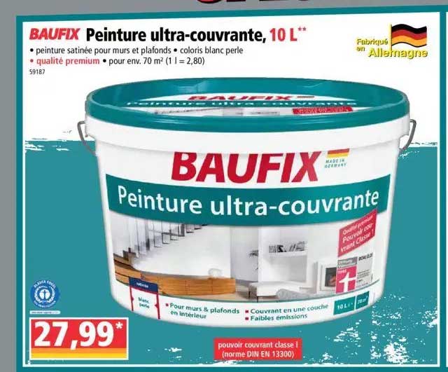 Peinture Ultra-couvrante Baufix