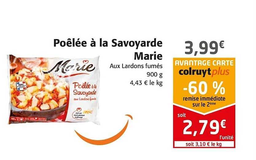 poêlée à la savoyarde marie