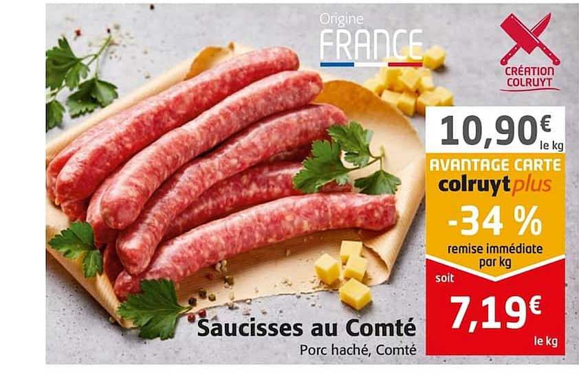 Saucisses Au Comté