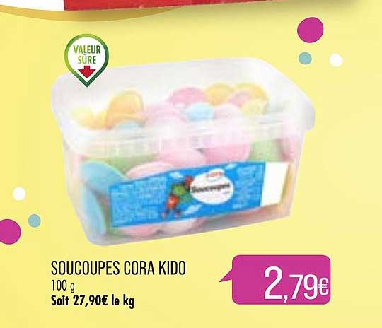 soucoupes cora kido