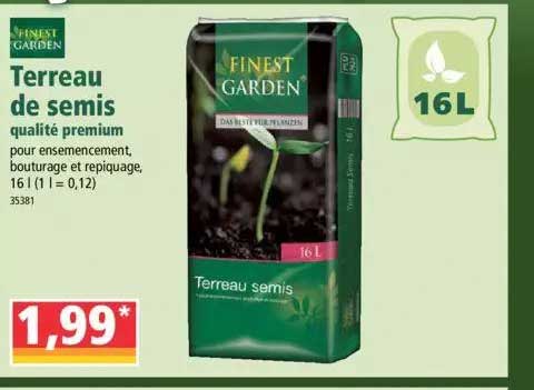 terreau de semis finest garden