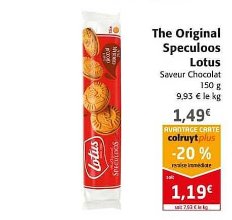 The Original Speculoos Lotus