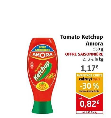 tomato ketchup amora