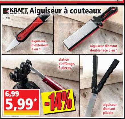 aiguiseur à couteaux kraft werkzeuge