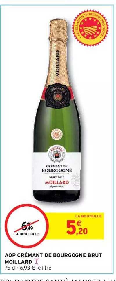 Aop Crémant De Bourgogne Brut Moillard