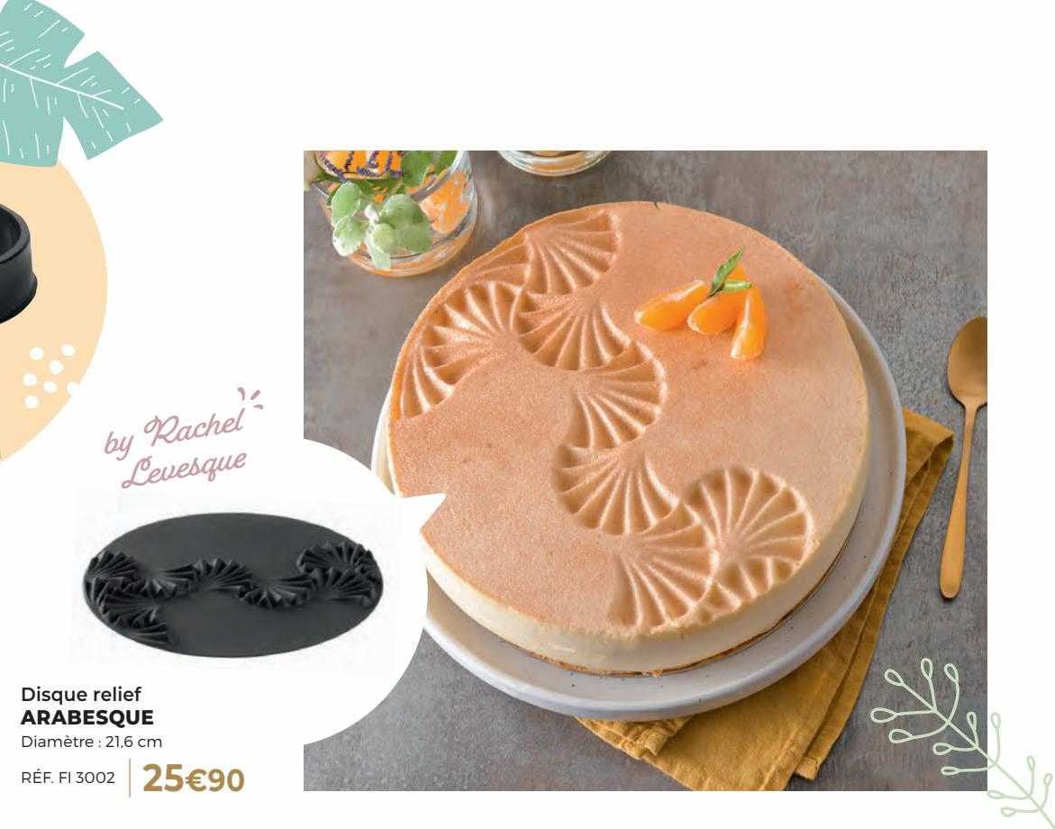 arabesque disque relief