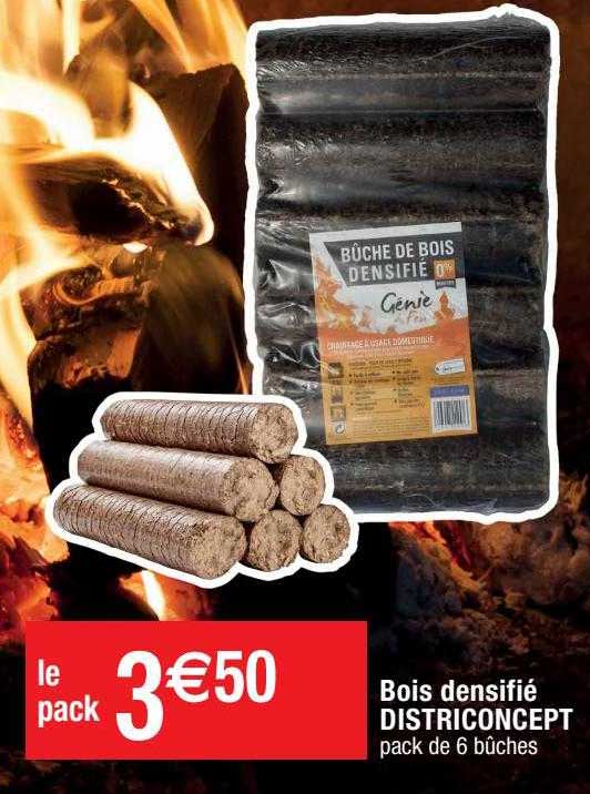 bois densifié districoncept