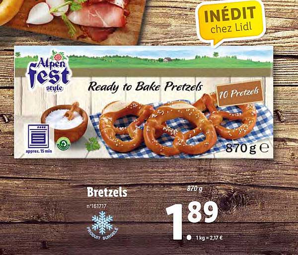 bretzels alpen fest style