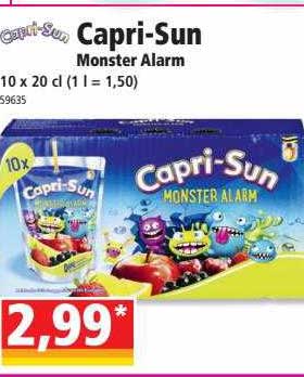 capri-Sun monster alarm