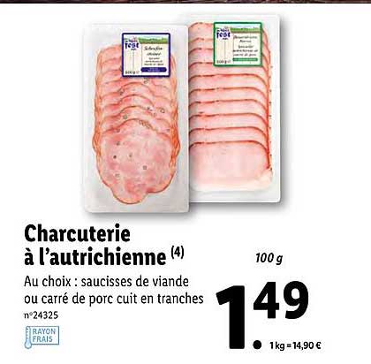 charcuterie à l'autrichienne alpen fest style