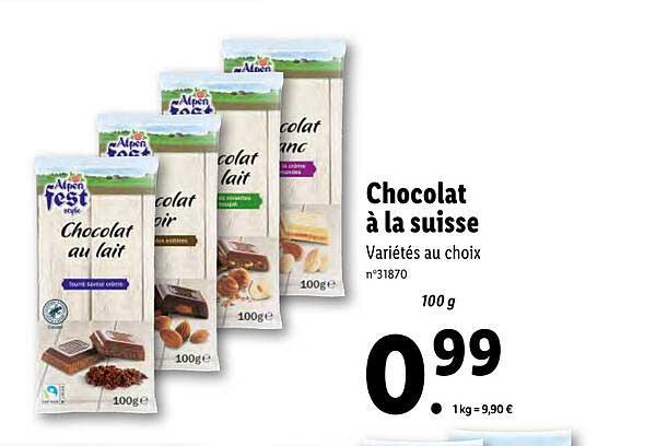 chocolat à la suisse alpen fest style