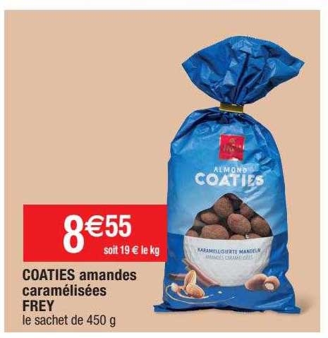 Coaties Amandes Caramélisées Frey