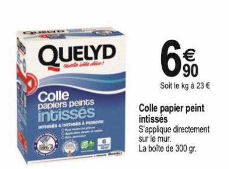 colle papier peint intissés quelyd