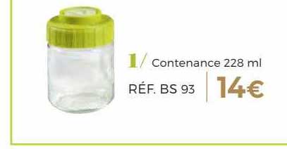 contenance 228 ml