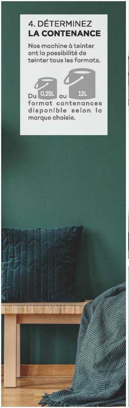 déterminez la contenance