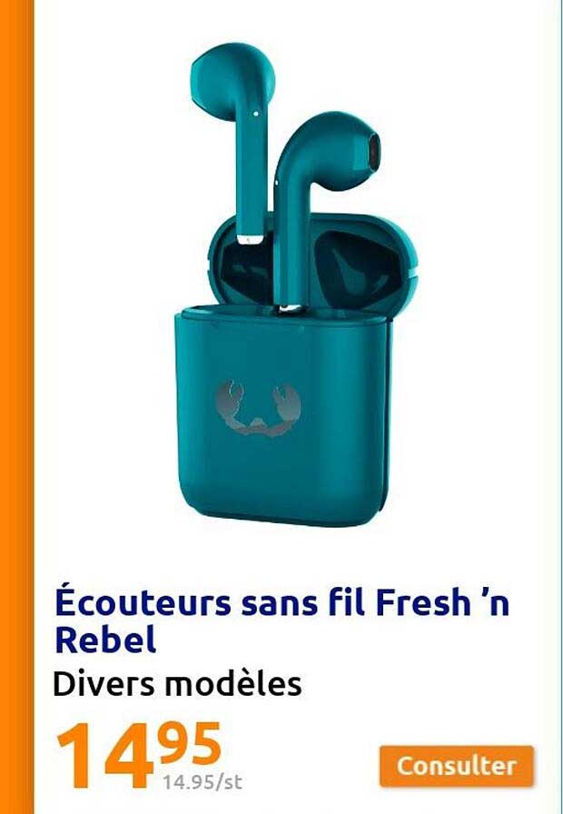 écouteurs Sans Fil Fresh'n Rebel