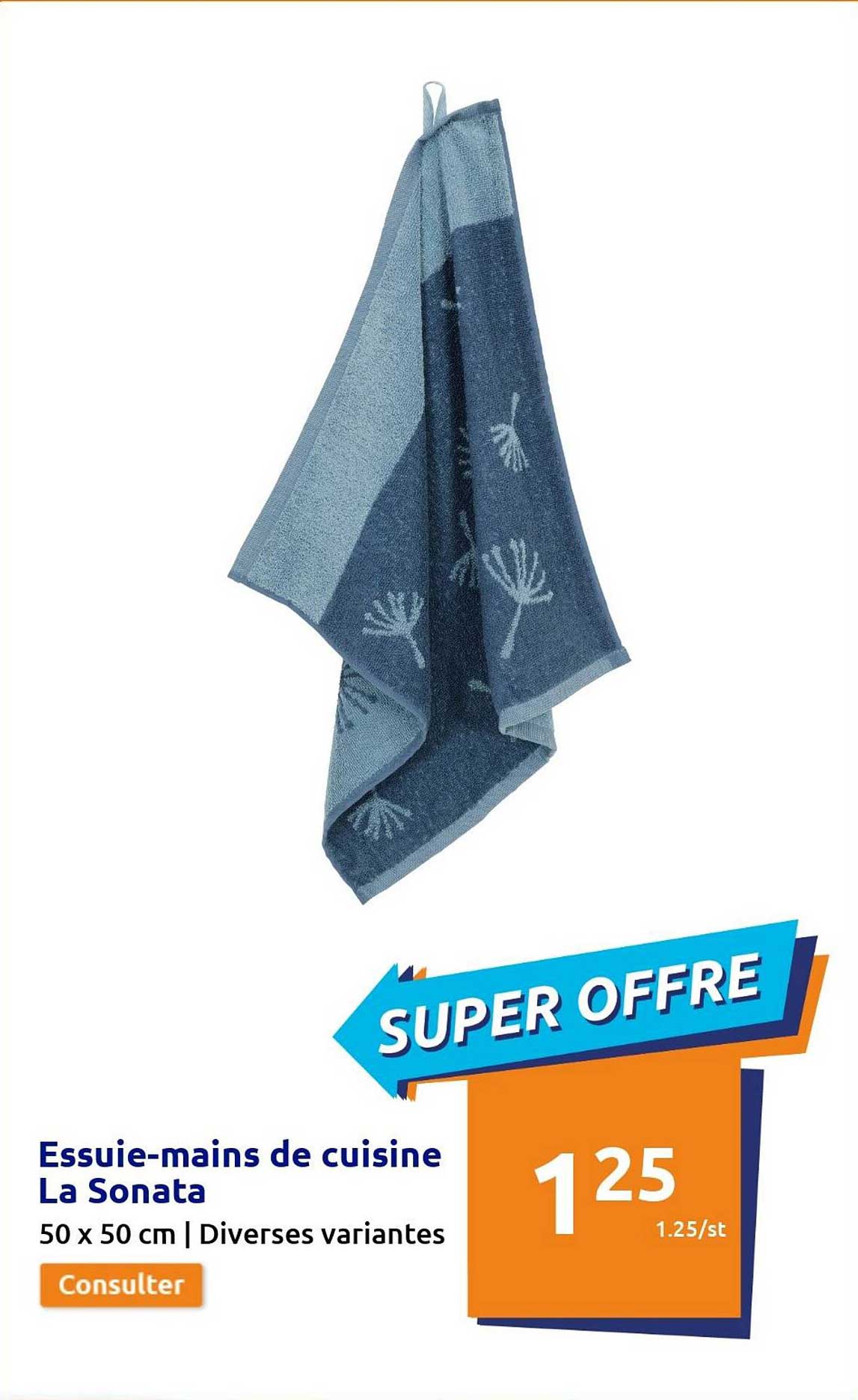 essuie-mains de cuisine la sonata