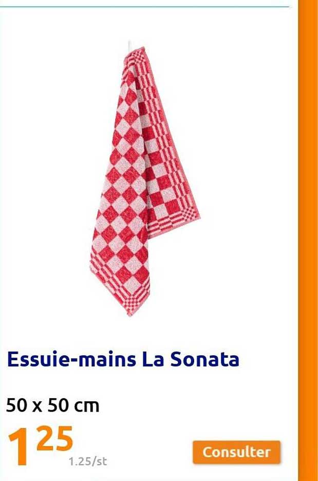 essuie-mains la sonata