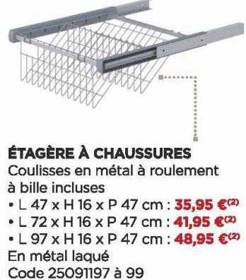étagère à Chaussures