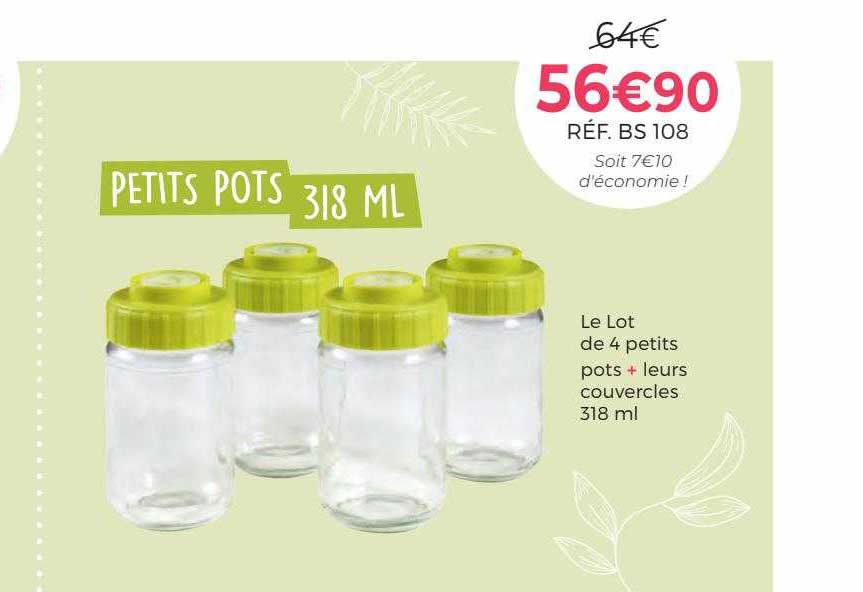 petits pots 318 ml